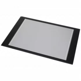   444x311 mm Üveg, sütőajtó, fekete,(eredeti) WHIRLPOOL / GORENJE tűzhely