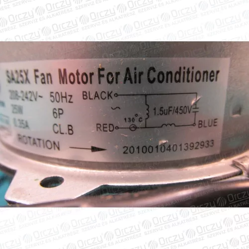 Motor ( ventilátor , kültéri egység , eredeti ) WHIRLPOOL klíma