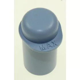 Indesit Mosógép Öblítőszertartály Szifon – Kék, MAX jelzéssel – IWC, IWSB szériákhoz (C00046157)