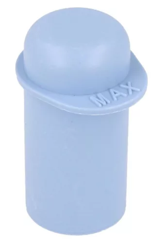 Indesit Mosógép Öblítőszertartály Szifon – Kék, MAX jelzéssel – IWC, IWSB szériákhoz (C00046157)