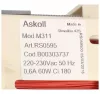 Indesit Mosogatógép Keringető Szivattyú – 60W, Askoll M311 – Ariston, Whirlpool szériákhoz (C00303737)