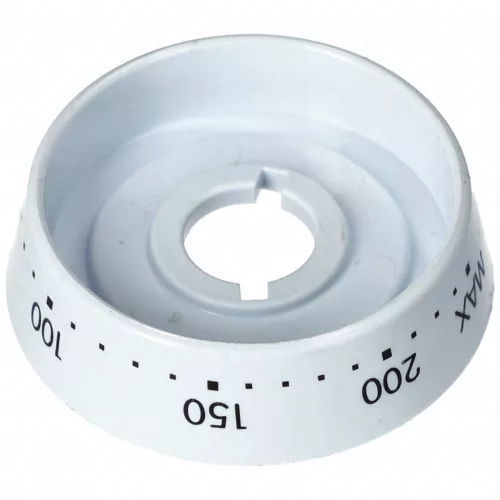 Whirlpool / Indesit Hőfokszabályzó Gombgyűrű - ø 47mm, 50-200°C skála - Tűzhelyhez (C00283964)