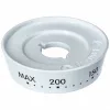 Whirlpool / Indesit Hőfokszabályzó Gombgyűrű - ø 47mm, 50-200°C skála - Tűzhelyhez (C00283964)