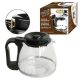 Üvegkanna Wpro 484000000319 UCF300 Coffee Pot Universal 9-15 csésze szűrő kávéfőzőhöz