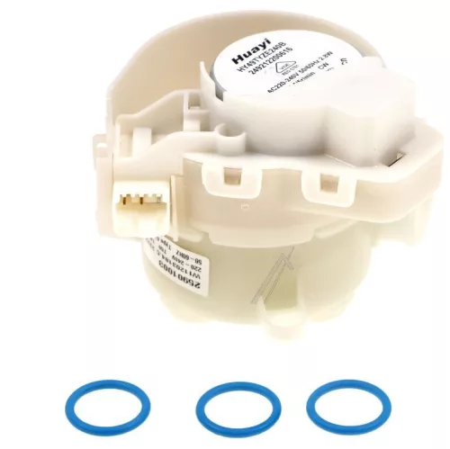 Váltószelep Motor Whirlpool / Indesit Mosogatógéphez – 3W – O-gyűrű készlettel (C00525113 kompatibilis)