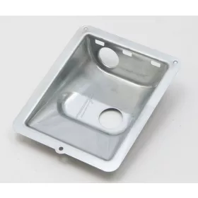 Whirlpool / Indesit Szárítógép Szivattyú Fedél – Hátsó fali fémlemez – YTM és FT M11 széria (C00533818)