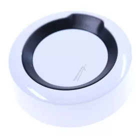   Indesit / Whirlpool Szárítógép Programválasztó Gomb – Fekete/Fehér, Döntött – YTM széria (C00618239)