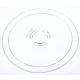 C00862548 ÜVEGTÁNYÉR MIKRÓHOZ 25 CM