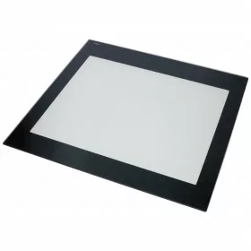   436x413 mm Üveg, sütőajtó, belső, fekete,(eredeti) BEKO tűzhely