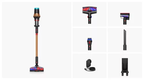 Dyson V16 Piston Animal Vezeték Nélküli Porszívó – 900W, 315 AW, 70 perc üzemidő – Matte Black/Copper (492963-01)