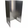 Burkolat, kürtő, felső (eredeti) GORENJE/MORA páraelszívó