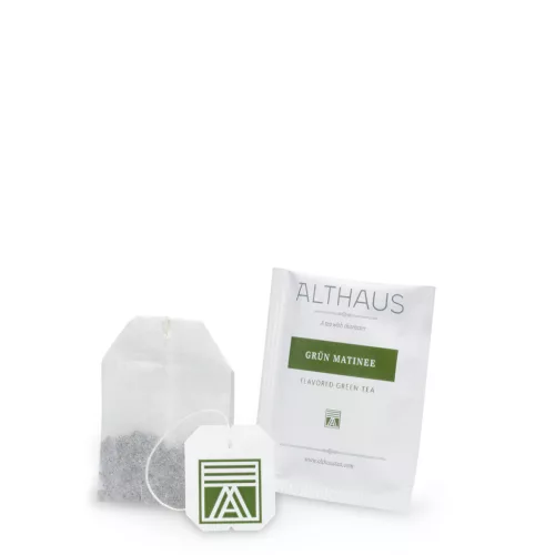 Althaus Grün Matinee ízesített zöld tea 20 x 1,75 g (499113)