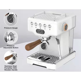   AVX EM3202-X51 51mm Hófehérke eszpresszó kávégép (fehér)