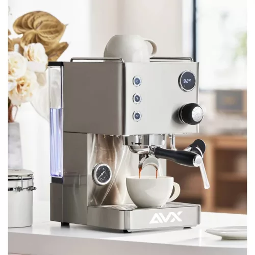 AVX DB1 Hero-Plus 2024 Dual bojleres kávégép + 9Bar OPV