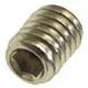 Jeggep hernyocsavar M4 x 5 mm hornyos DIN 551 A2 rozsdamentes acel