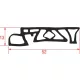 Sütő/főzőkészülék tömítés sütőkocsihoz 785 mm