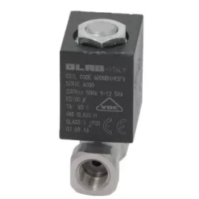 2-utas Mágnesszelep Saeco Kávégéphez - OLAB 1/8" FF 230V - Magic / Royal szériához (11008828 kompatibilis)
