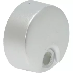 kerek nyomógomb szatén ezüst ? 21 mm