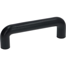 PLASTIC HANDLE 150 mm BLACK