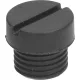 FEKETE SZÉN SAPKA átmérő 15x13 mm