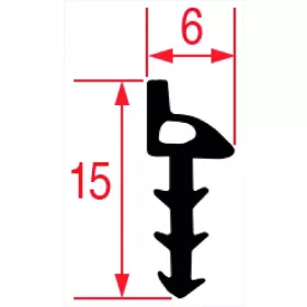 RATIONAL sütő/főzőkészülék tömítés 680 mm
