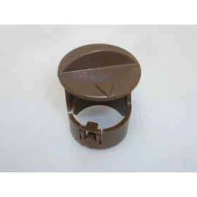 Saeco Vending Hüvely Jobb-Bal Vezetékhez – Barna, Műanyag – Atlante, Phedra, Cristallo (9111.457.060)