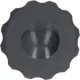 GOMB FEKETE ø 30 mm