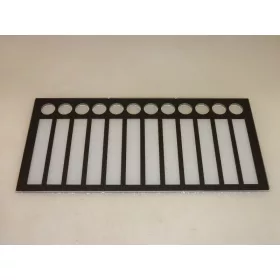 RHEAVENDORS kávégép fekete szitanyomott gomb panel