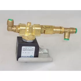 3-utas Mágnesszelep Egység Lavazza Italautomatához – 230V / 6mm Gyorscsatlakozó – Brio3 / LB3300 szériához (31A3HV10-XGPB kompatibilis)