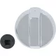 ZANUSSI lapsütő/barbecue gomb ezüst ø 60 mm