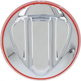   ANGELO PO sütő/főzőkészülék GOMB EZÜST-PIROS ø 72 mm 160-280°C