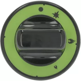 GOMB FEKETE ø 70 mm SELYEMSZITÁZOTT
