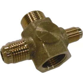 FITTING 3/8"M - 1/4"M - 3/8"F - 1/8"M