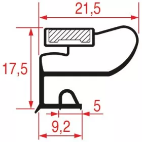 LAVAZZA kávégép NAGY CSÉSZE GOMB 13x29 mm