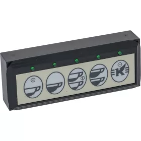 NYOMÓGOMB PANEL 5 GOMB