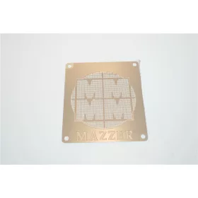 MAZZER kávédaráló ventilátor szűrő 80X80 logóval