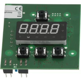 HŐMÉRSÉKLETI ELEKTRONIKUS PANEL 90x80 mm