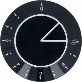 KNOB BLACK ø 58 mm 0-10 POS.