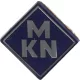 Címke MKN-rue 20 mm kék