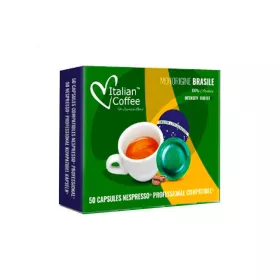   Italian Coffee Brazil Nespresso Professional kompatibilis kávékapszula, 100% Arabica, 50 db (50NPRO_BRAZIL)