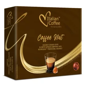   Italian Coffee Coffee Nut mogyoró ízű kávékapszula, Nespresso Professional kompatibilis, 50 db (50NPRO_COFFEENUT)
