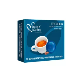   Italian Coffee Espresso Deka koffeinmentes Nespresso Professional kompatibilis kávékapszula, 50 db (50NPRO_DEKA)