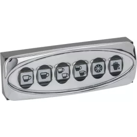 Kávégép nyomógomb panel 6 gombbal