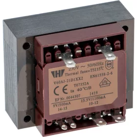 Jura kávégép transzformátor 230V 50/60Hz 9/15,5V