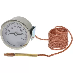 TÁV-HŐMÉRŐ FEHÉR ø 52 mm 0-350°C