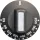 FEKETE GOMB ø 50 mm 60-200°C