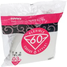 Hario kávégép kúp filterek 1-6 csésze 100 db