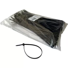 Kábelkötegelő – Fekete – 4,8 x 250 mm – 100 db (23-105 kompatibilis)
