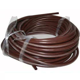 Szilikon Cső Italautomatákhoz – 10x16 mm – Barna, 50 méteres tekercs – Necta / Saeco / Bianchi kompatibilis