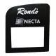 Használati utasítás címke tartó Necta Rondo automatához – Fekete – Rondo / Rondo Food szériához (251141 kompatibilis)
